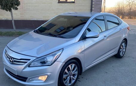 Hyundai Solaris II рестайлинг, 2014 год, 1 050 000 рублей, 3 фотография