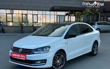 Volkswagen Polo VI (EU Market), 2017 год, 1 050 000 рублей, 2 фотография