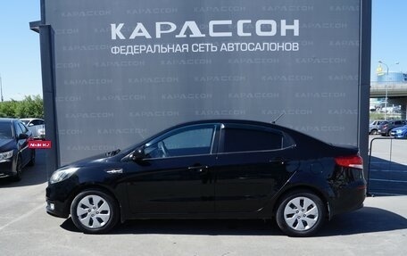 KIA Rio III рестайлинг, 2015 год, 949 000 рублей, 3 фотография
