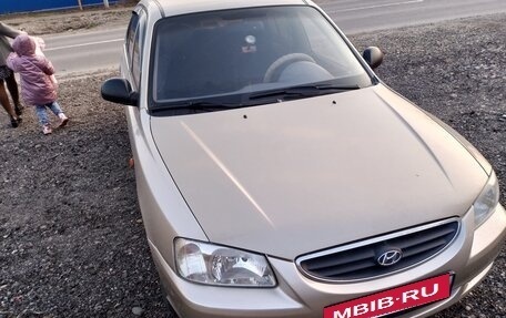 Hyundai Accent II, 2004 год, 300 000 рублей, 11 фотография
