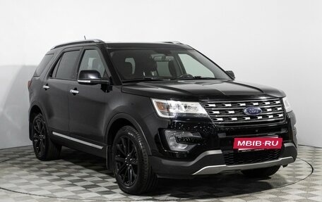 Ford Explorer VI, 2017 год, 2 599 898 рублей, 3 фотография