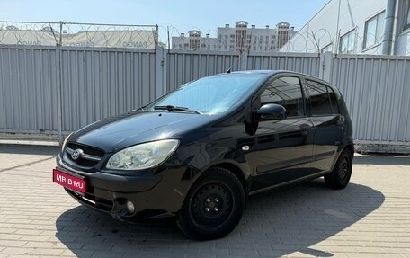 Hyundai Getz I рестайлинг, 2009 год, 580 000 рублей, 1 фотография