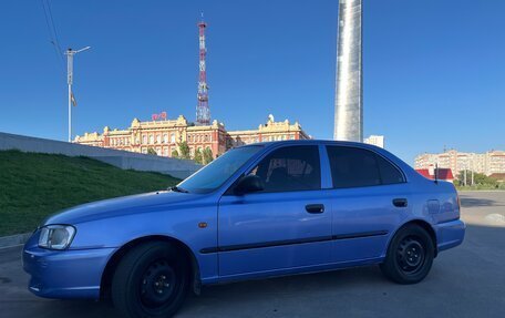 Hyundai Accent II, 2005 год, 395 000 рублей, 1 фотография
