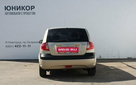 Hyundai Getz I рестайлинг, 2008 год, 359 000 рублей, 6 фотография