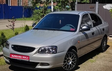 Hyundai Accent II, 2008 год, 700 000 рублей, 1 фотография