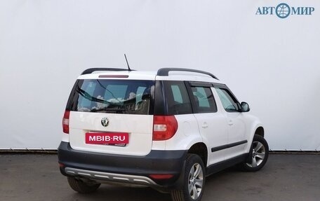 Skoda Yeti I рестайлинг, 2013 год, 835 000 рублей, 5 фотография