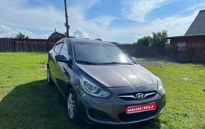 Hyundai Solaris II рестайлинг, 2013 год, 930 000 рублей, 1 фотография
