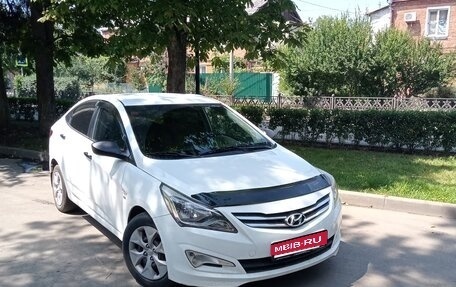 Hyundai Solaris II рестайлинг, 2016 год, 1 050 000 рублей, 1 фотография