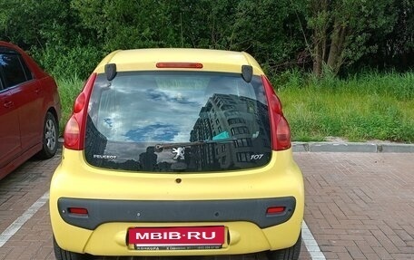 Peugeot 107 I рестайлинг, 2007 год, 370 000 рублей, 3 фотография