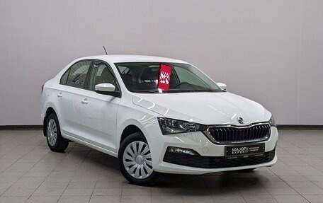 Skoda Rapid II, 2021 год, 1 335 000 рублей, 22 фотография