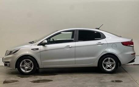 KIA Rio III рестайлинг, 2017 год, 999 000 рублей, 3 фотография