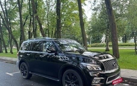 Infiniti QX80 I рестайлинг, 2017 год, 3 400 000 рублей, 5 фотография