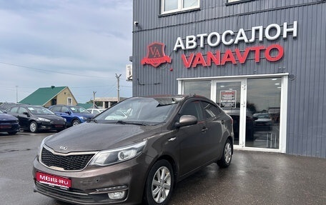 KIA Rio III рестайлинг, 2016 год, 1 150 000 рублей, 1 фотография