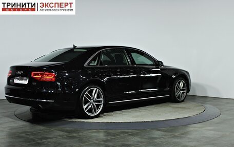 Audi A8, 2013 год, 1 657 000 рублей, 4 фотография