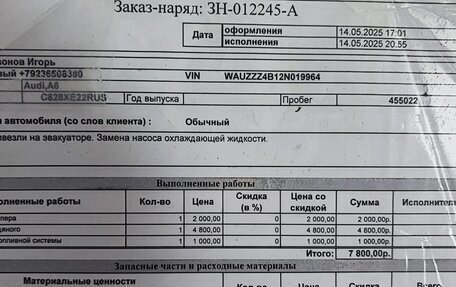 Audi A6, 2001 год, 340 000 рублей, 36 фотография