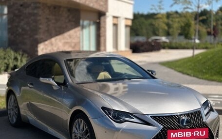 Lexus RC I рестайлинг, 2018 год, 3 650 000 рублей, 5 фотография