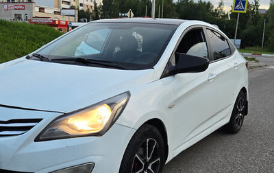 Hyundai Solaris II рестайлинг, 2014 год, 580 000 рублей, 1 фотография