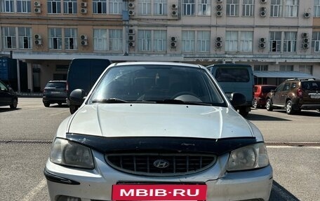 Hyundai Accent II, 2004 год, 415 000 рублей, 1 фотография