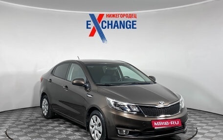 KIA Rio III рестайлинг, 2015 год, 1 169 000 рублей, 2 фотография