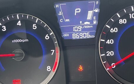 Hyundai Solaris II рестайлинг, 2012 год, 750 000 рублей, 24 фотография
