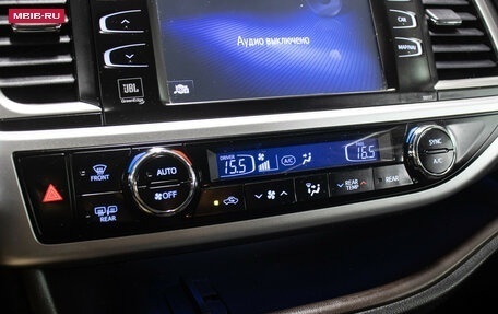Toyota Highlander III, 2019 год, 3 398 000 рублей, 19 фотография