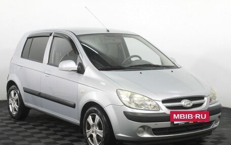 Hyundai Getz I рестайлинг, 2008 год, 525 000 рублей, 3 фотография