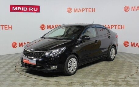 KIA Rio III рестайлинг, 2017 год, 986 000 рублей, 1 фотография