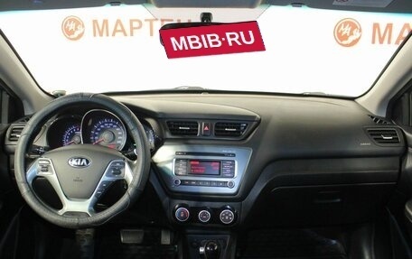 KIA Rio III рестайлинг, 2017 год, 986 000 рублей, 17 фотография