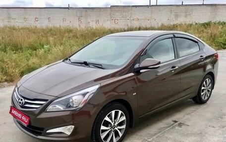Hyundai Solaris II рестайлинг, 2015 год, 1 340 000 рублей, 1 фотография