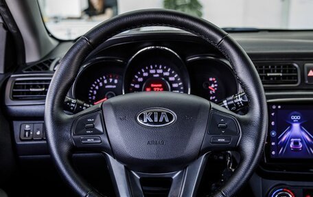 KIA Rio III рестайлинг, 2014 год, 1 028 000 рублей, 31 фотография