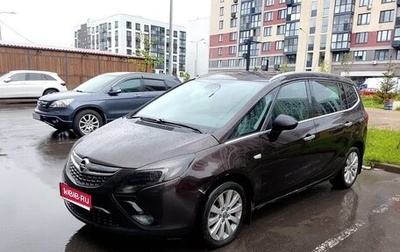 Opel Zafira C рестайлинг, 2012 год, 899 000 рублей, 1 фотография