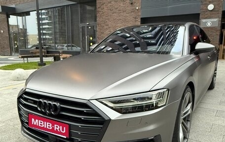Audi A8, 2018 год, 5 400 000 рублей, 3 фотография