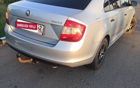 Skoda Rapid I, 2014 год, 740 000 рублей, 8 фотография