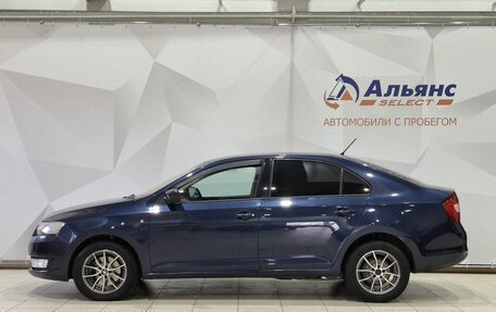 Skoda Rapid I, 2014 год, 1 050 000 рублей, 6 фотография