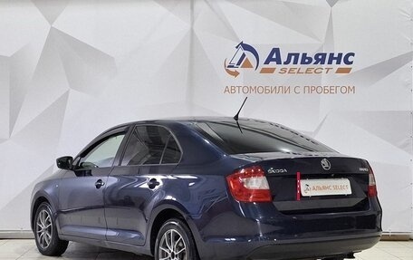 Skoda Rapid I, 2014 год, 1 050 000 рублей, 5 фотография