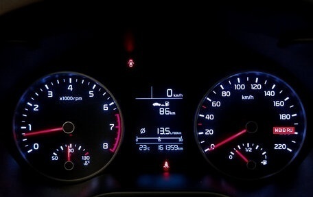 KIA Rio IV, 2018 год, 985 000 рублей, 17 фотография