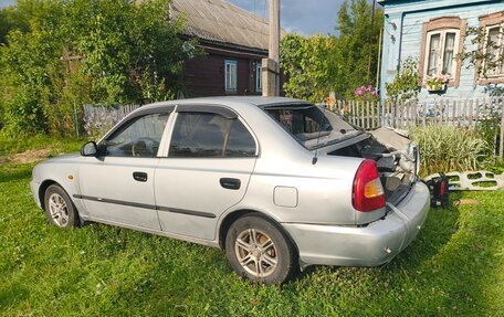 Hyundai Accent II, 2004 год, 160 000 рублей, 11 фотография
