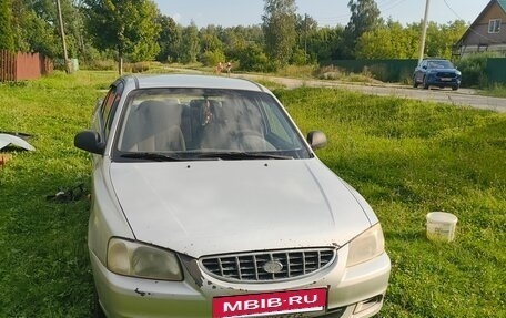 Hyundai Accent II, 2004 год, 160 000 рублей, 9 фотография