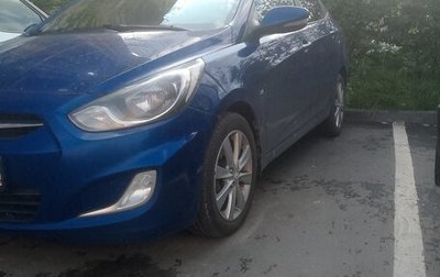 Hyundai Solaris II рестайлинг, 2011 год, 850 000 рублей, 1 фотография