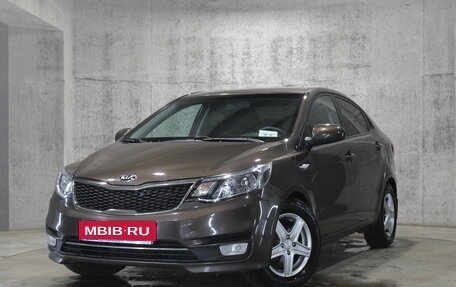 KIA Rio III рестайлинг, 2015 год, 975 000 рублей, 1 фотография