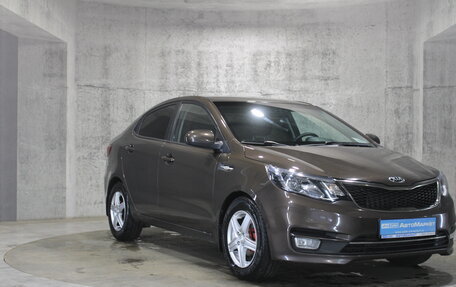 KIA Rio III рестайлинг, 2015 год, 975 000 рублей, 3 фотография
