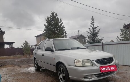 Hyundai Accent II, 2003 год, 160 000 рублей, 11 фотография