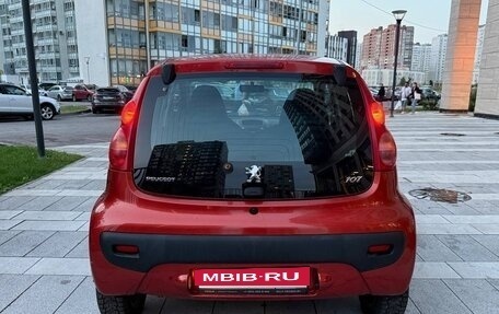 Peugeot 107 I рестайлинг, 2009 год, 360 000 рублей, 5 фотография