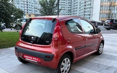 Peugeot 107 I рестайлинг, 2009 год, 360 000 рублей, 4 фотография
