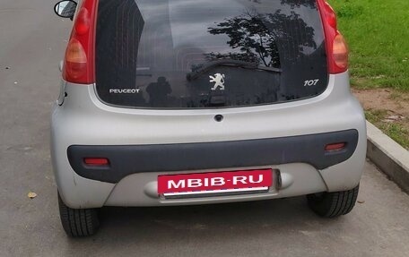 Peugeot 107 I рестайлинг, 2009 год, 400 000 рублей, 5 фотография