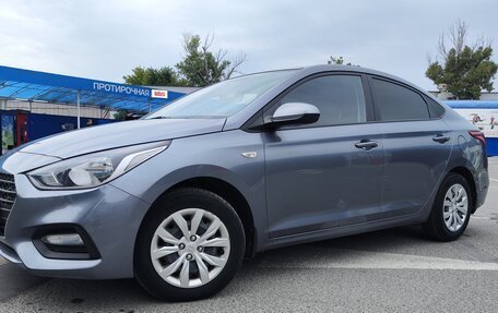 Hyundai Solaris II рестайлинг, 2017 год, 1 350 000 рублей, 9 фотография