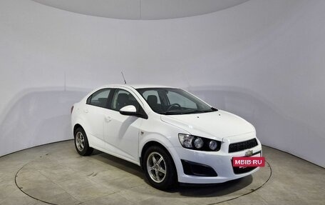 Chevrolet Aveo III, 2013 год, 599 000 рублей, 3 фотография