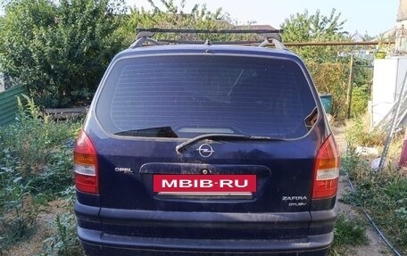 Opel Zafira A рестайлинг, 2001 год, 210 000 рублей, 11 фотография