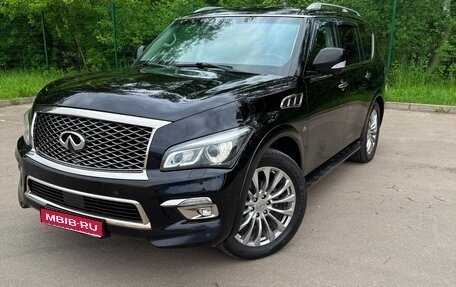 Infiniti QX80 I рестайлинг, 2015 год, 2 800 000 рублей, 1 фотография