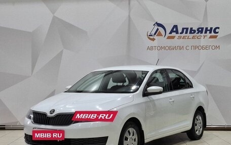 Skoda Rapid I, 2017 год, 1 100 000 рублей, 7 фотография